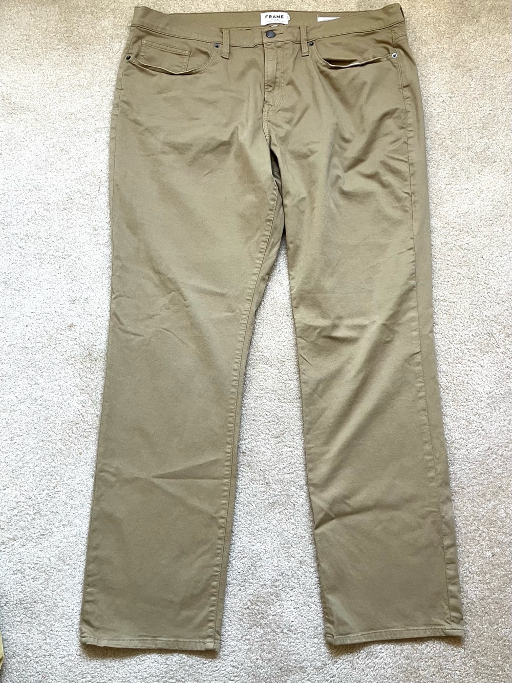 Frame Denim Men's
L'Homme Slim Fit Khaki Pants